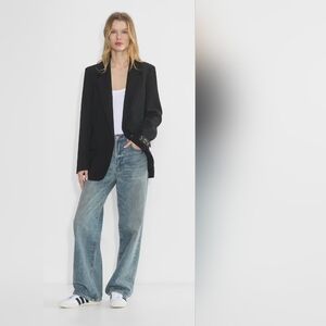 Aritzia Wilfred Black Generation Oversized Blazer size Medium